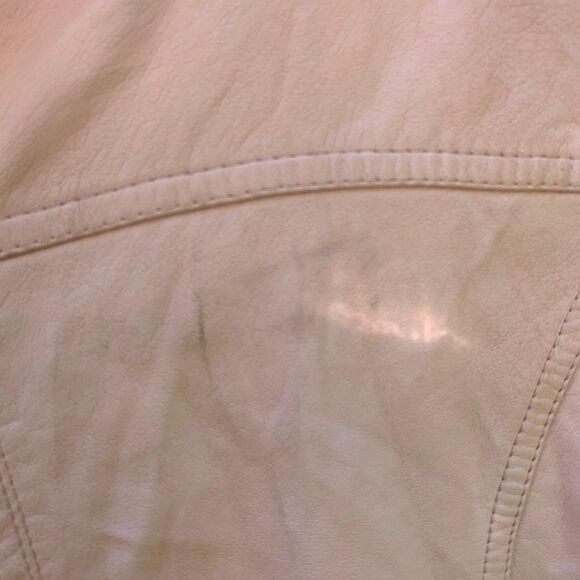 Vanity sleeveless faux leather vest zip up - Picture 11 of 12